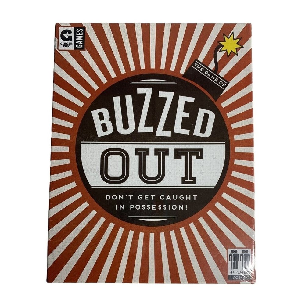 Buzzed Out Word Phrase Guessing Game Teammates Clue Buzzer Game Ages 14+